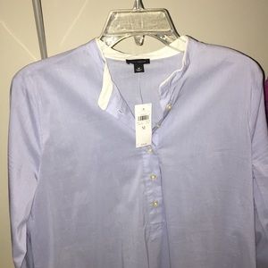 NWT Ann Taylor Chambray Tunic
