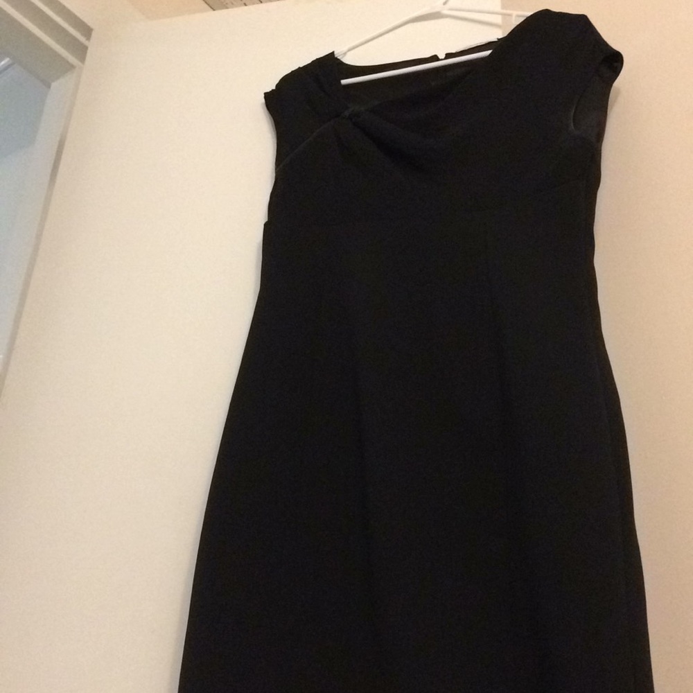 Black mid length dress by Tahari