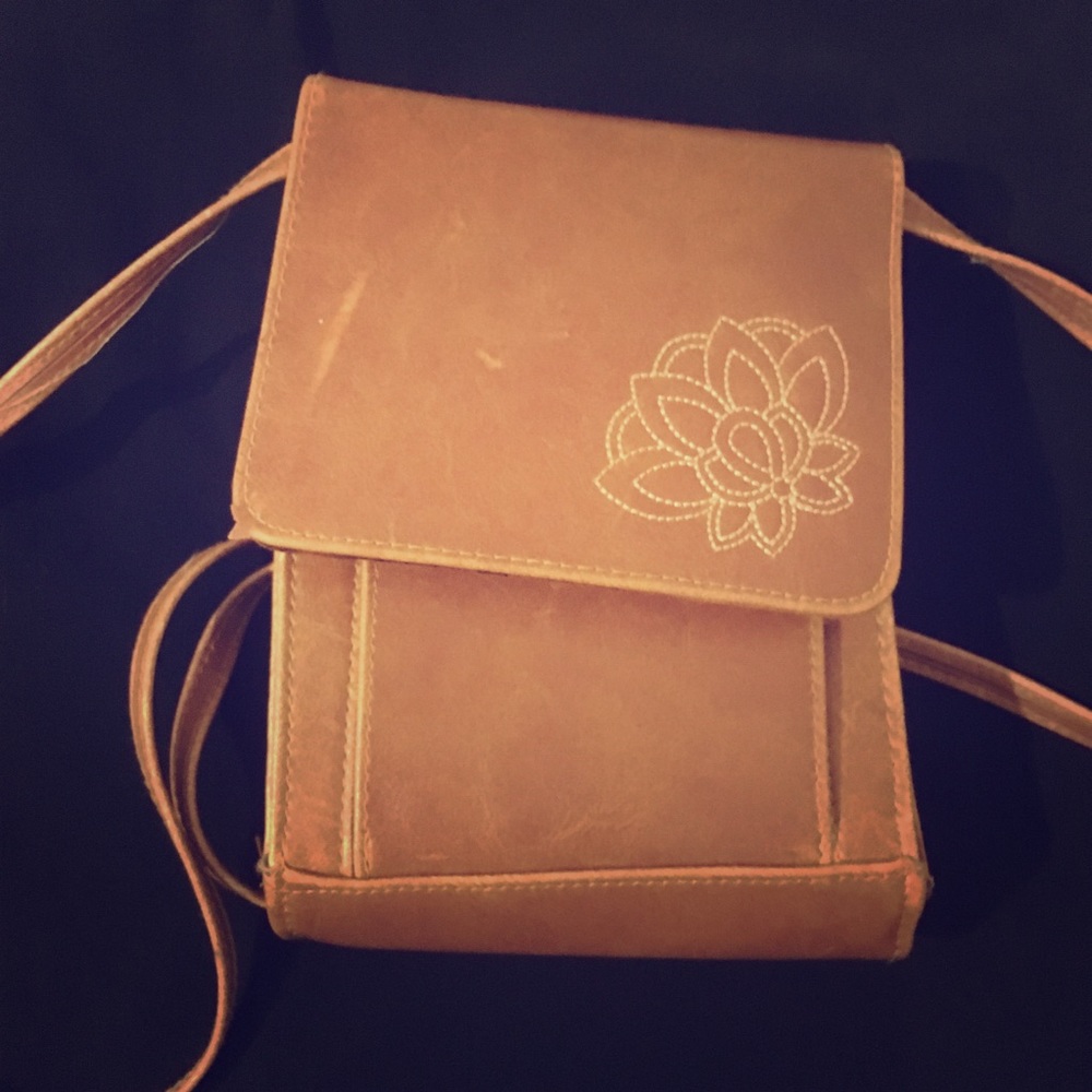 Carmel Tan Cross Body Bag