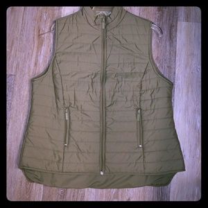 Quilted puffer vest