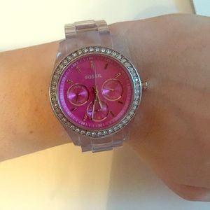 Fossil Acrylic watch