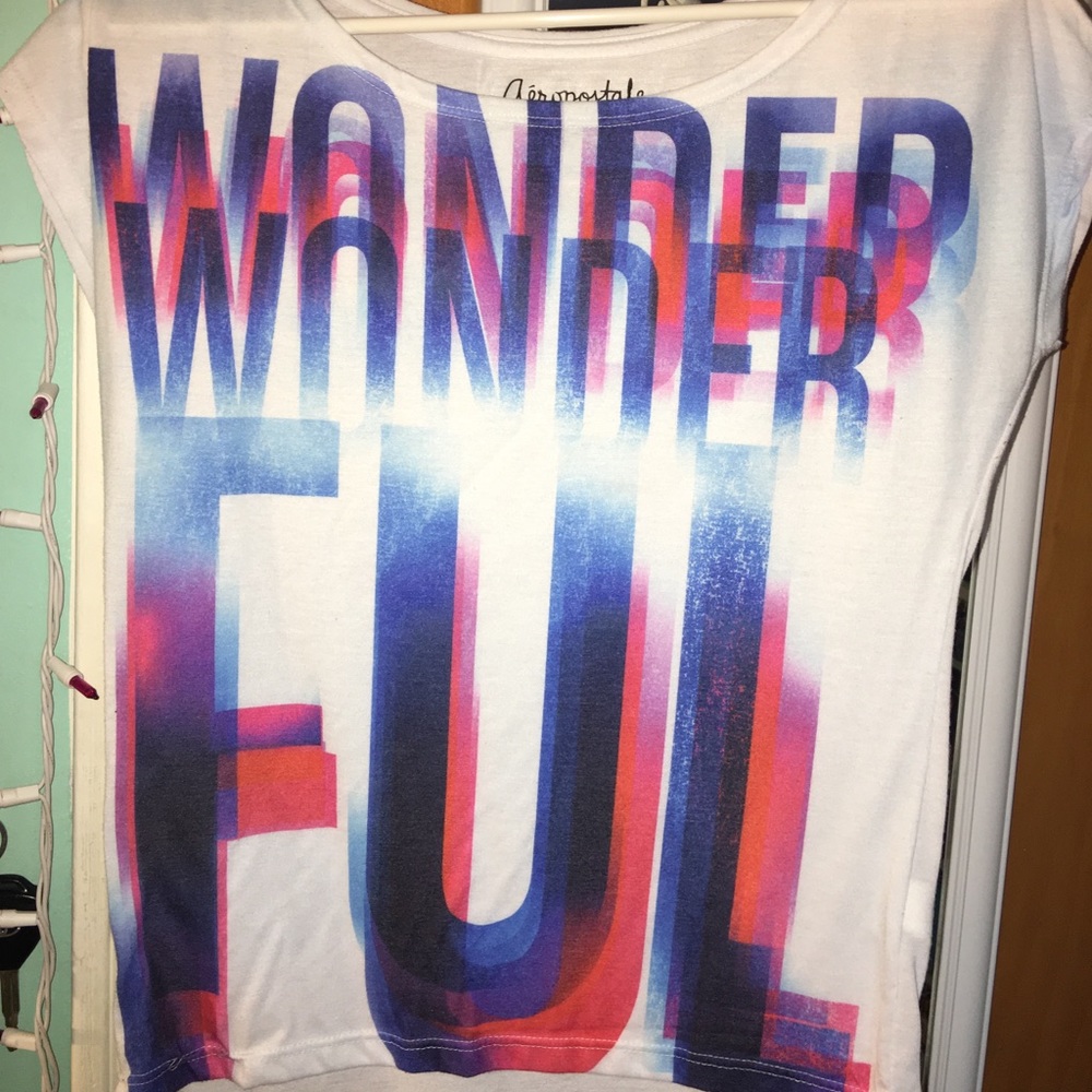 Aeropostale shirt.