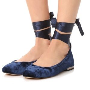 Sam Edelman Fallon velvet ballet flat
