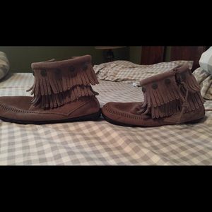 Moccasin booties