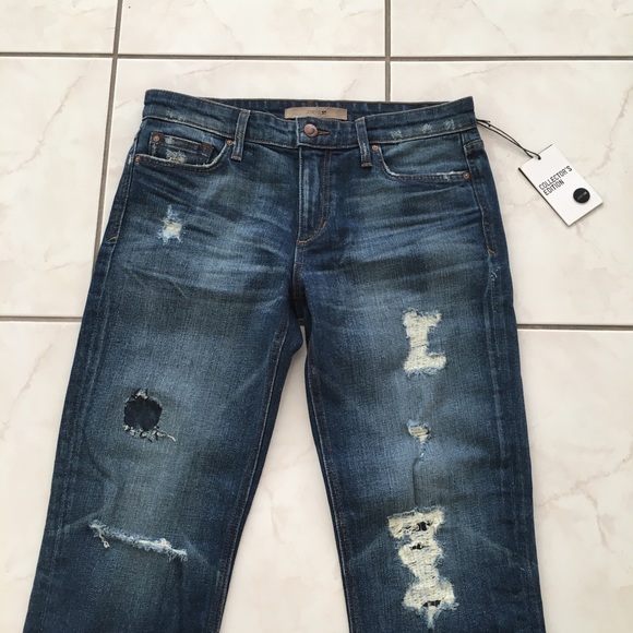 JOE’S JEANS DISTRESSED DENIM JEANS - Picture 2 of 8