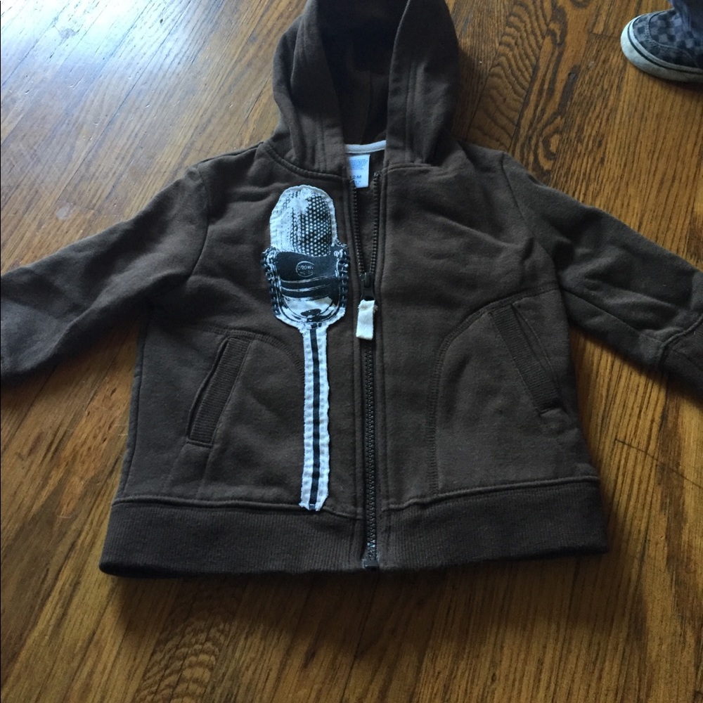 Baby boy hooded sweatshirt