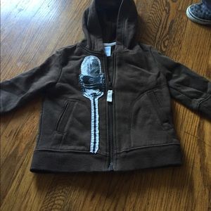 Baby boy hooded sweatshirt