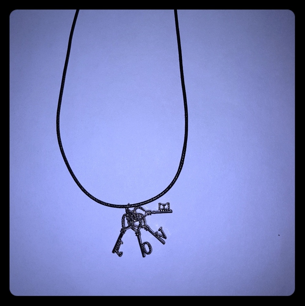 Handmade charm necklace