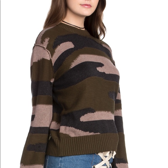 HOST PICK GI Jane Camo Print Sweater - Picture 4 of 6