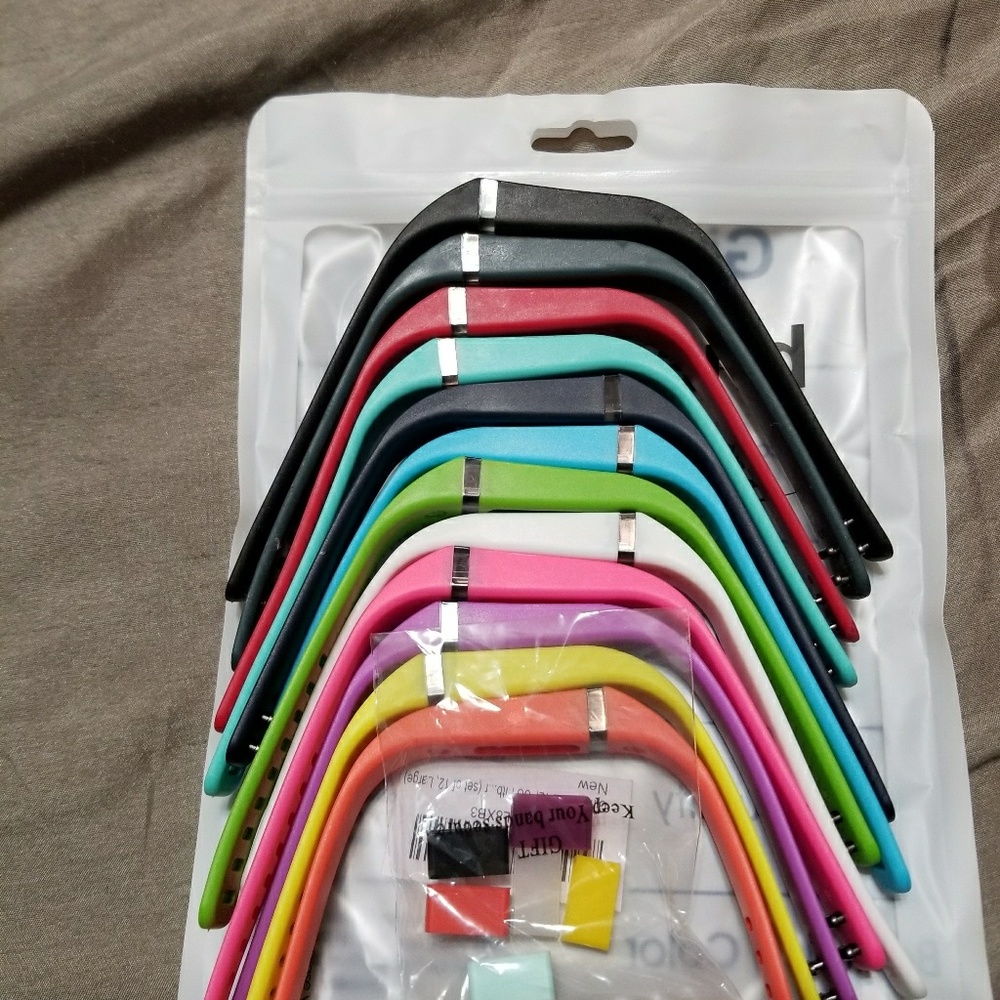 12 piece Fitbit Flex Large Wristbands