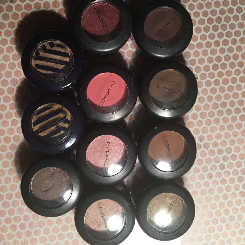 MAC eyeshadows