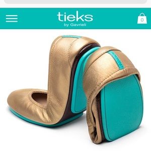 Metallic Gold Tieks