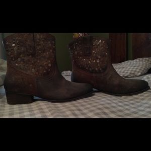 Studded booties