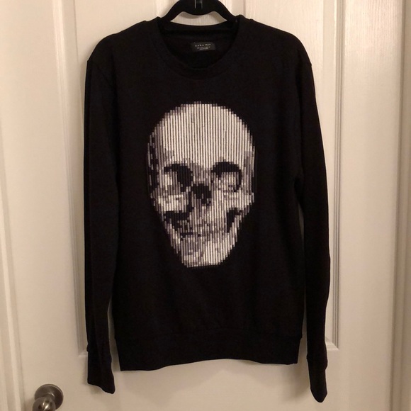 Zara Other - Skull embroidered sweater from  Zara