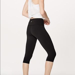 Lululemon Wunder Under Crop Leggings