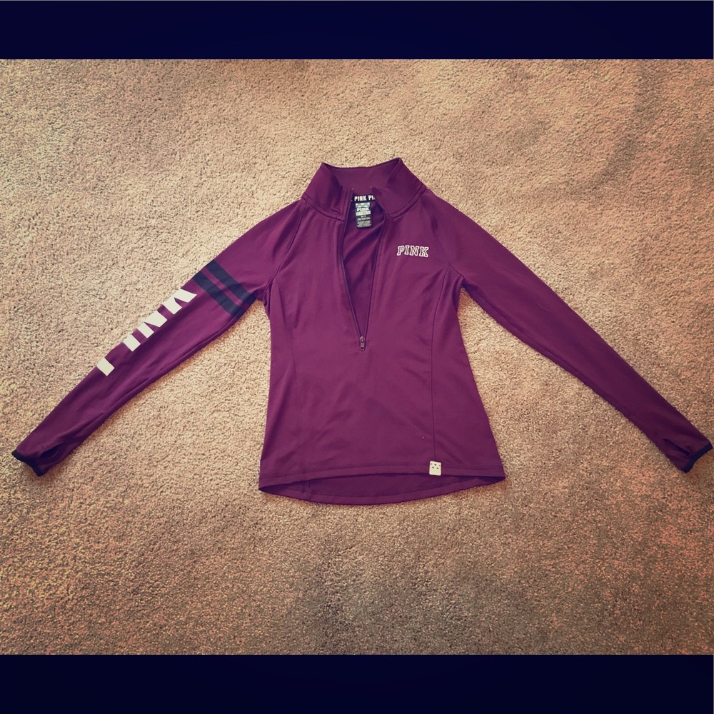 Victoria’s Secret Pink Quarter Zip Sweatshirt XS