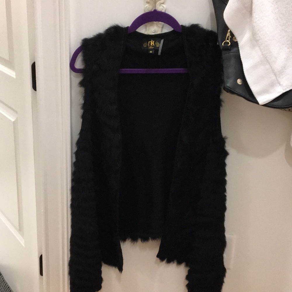 Metric Knits Fur Collection Vest