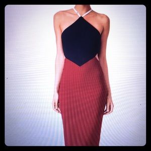 New Elizabeth and James Riza colorblock dress