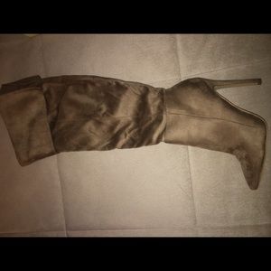 Taupe tall sexy boots!! Brand new.