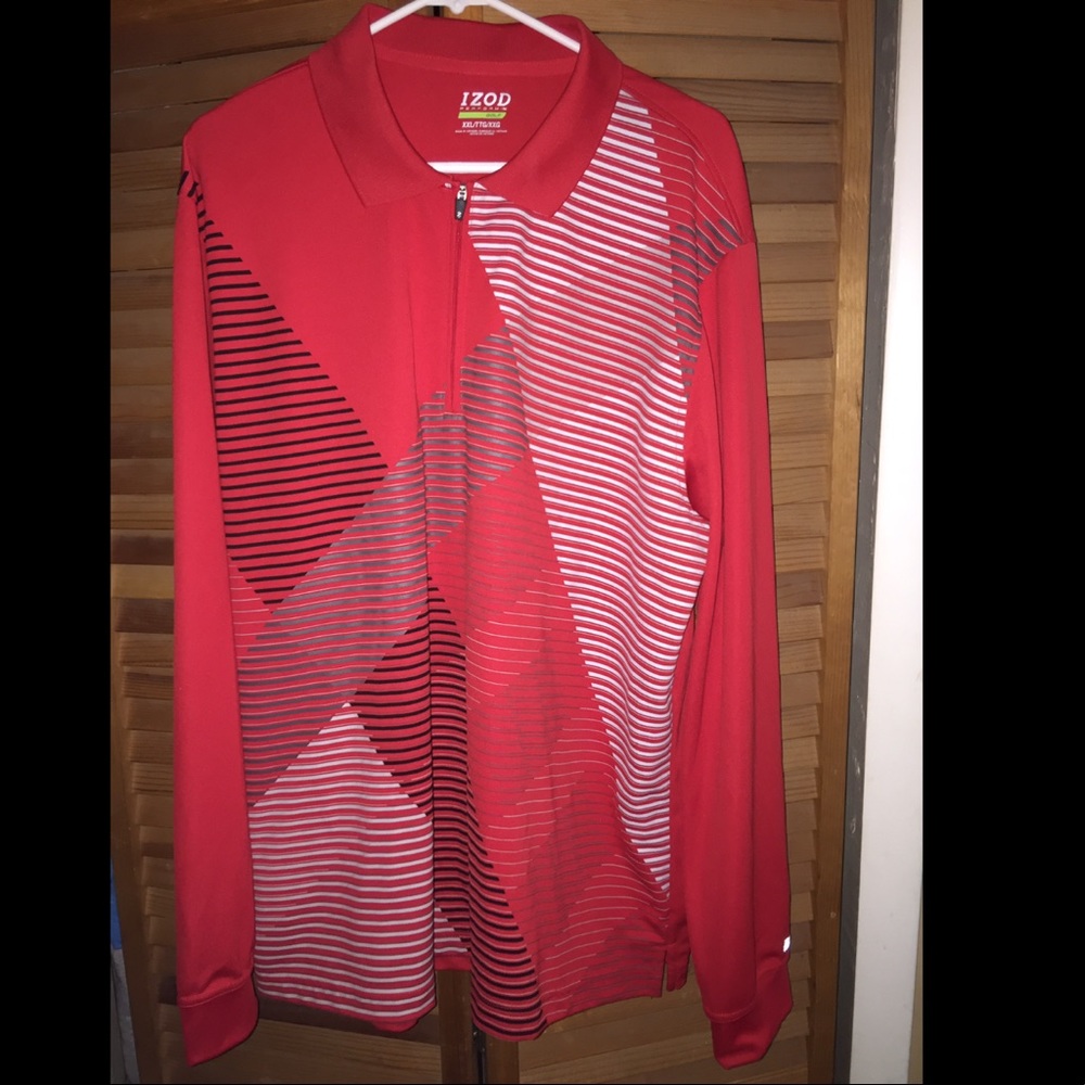 IZOD Performix Men's Red Shirt Size XXL