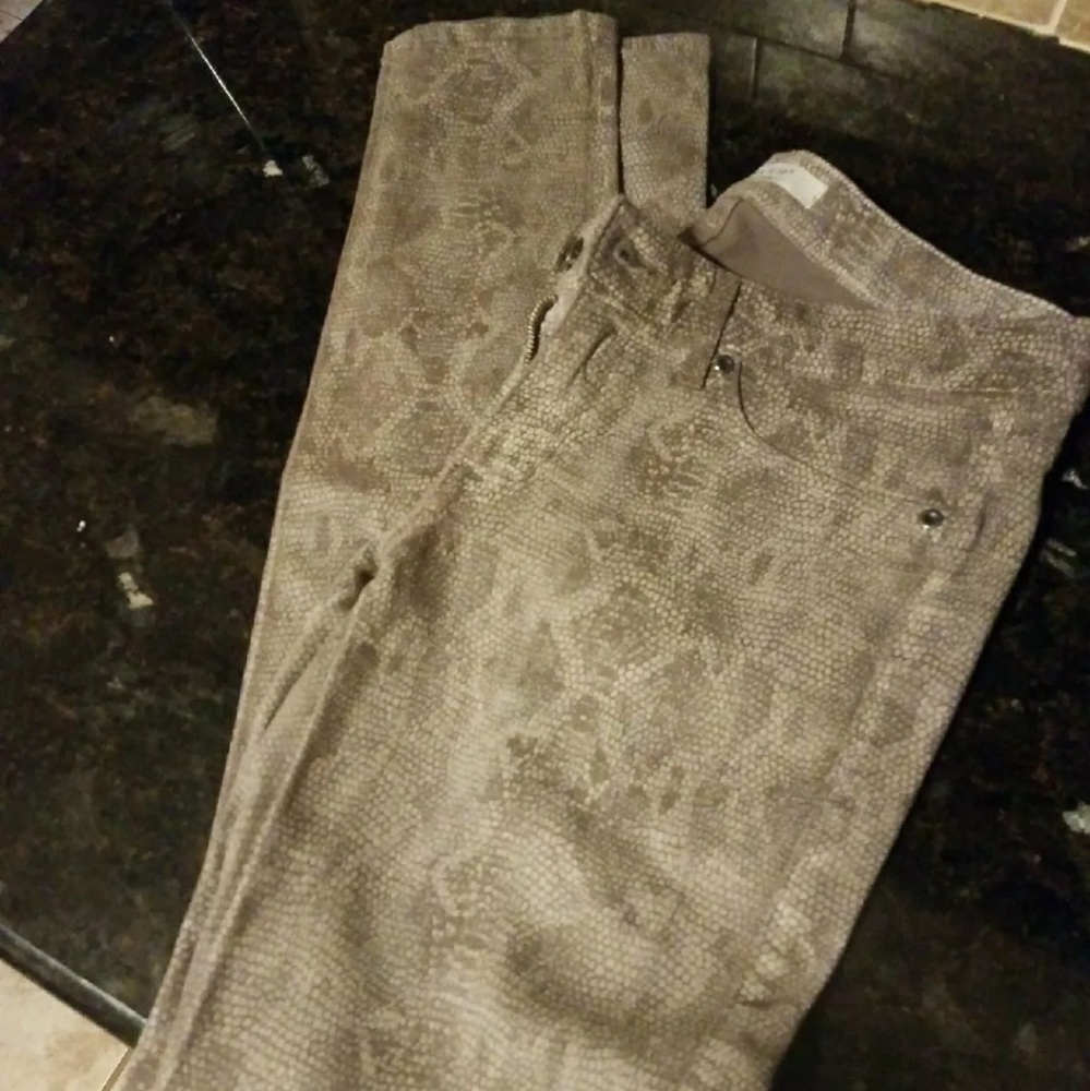 Rich & Skinny Snakeskin Pant