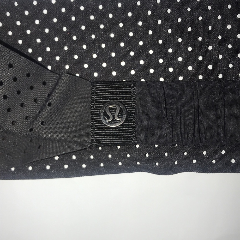 LULU lemon black headband