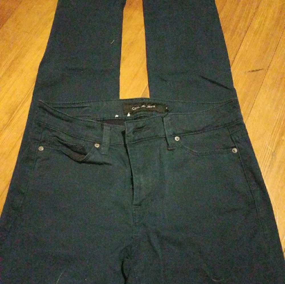 Calvin Klein Navy Skinny Pant