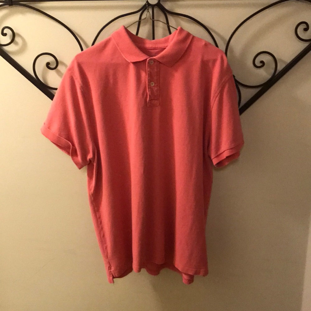 J. Crew Vintage Polo Salmon-Pink color