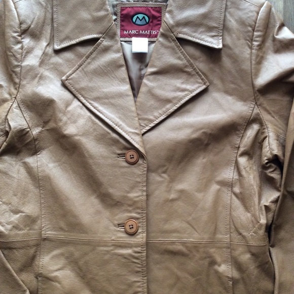 NWOT 100% Genuine Leather Maxi Coat - Picture 3 of 7