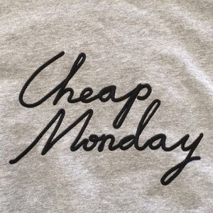 Grey Cheap Monday sweatshirt