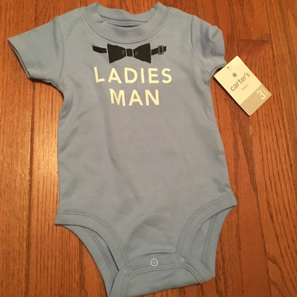 Carter’s “Ladies Man” Onesie