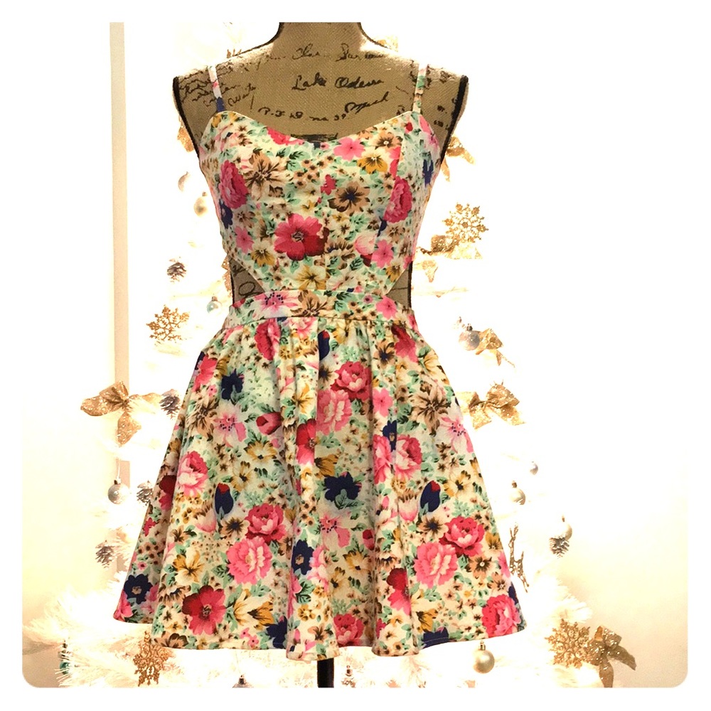 🌺👗🌸Floral Print Sundress 🌺👗🌸