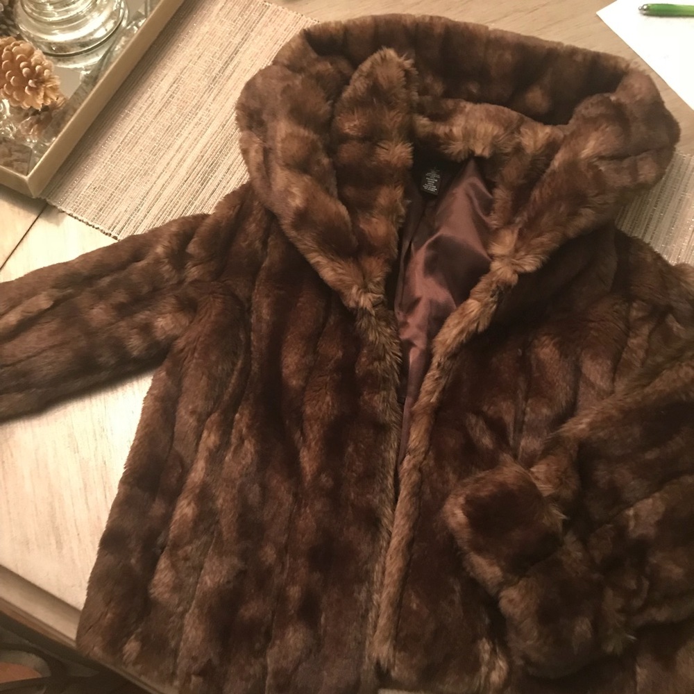 faux fur coat