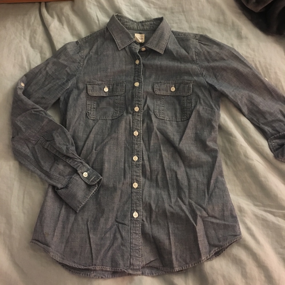 Jcrew chambray shirt