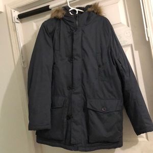 Kenneth Cole New York navy coat MENs