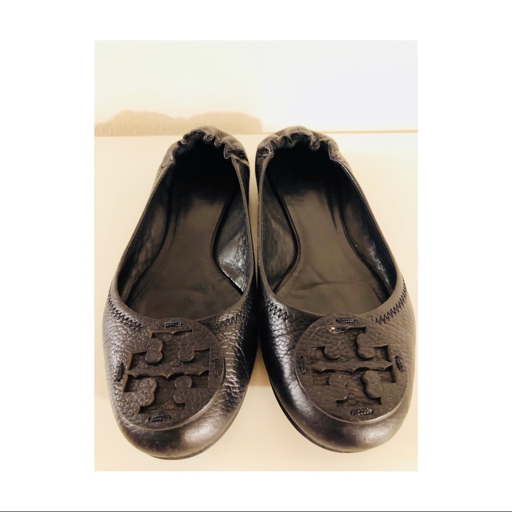 Tory Burch Reva Ballerina Flat Size 10