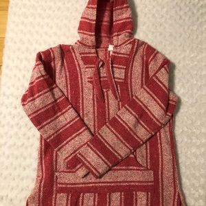 pink unisex rug hoodie