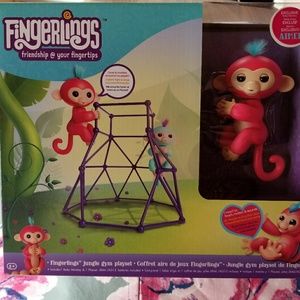 Authentic WowWee Fingerling jungle gym Aimee