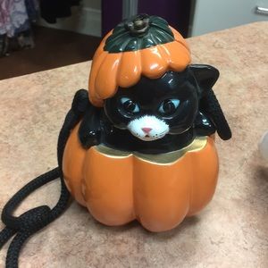 Timmy woods cat and pumpkin purse