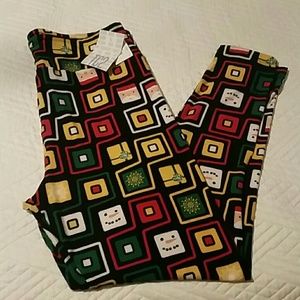 NWT LuLaRoe TC2 Christmas Leggings