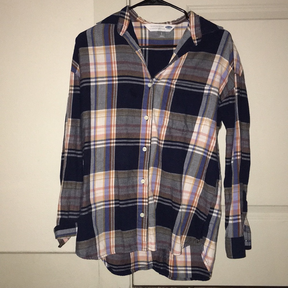 Women’s Old Navy Boyfriend Flannel shirt