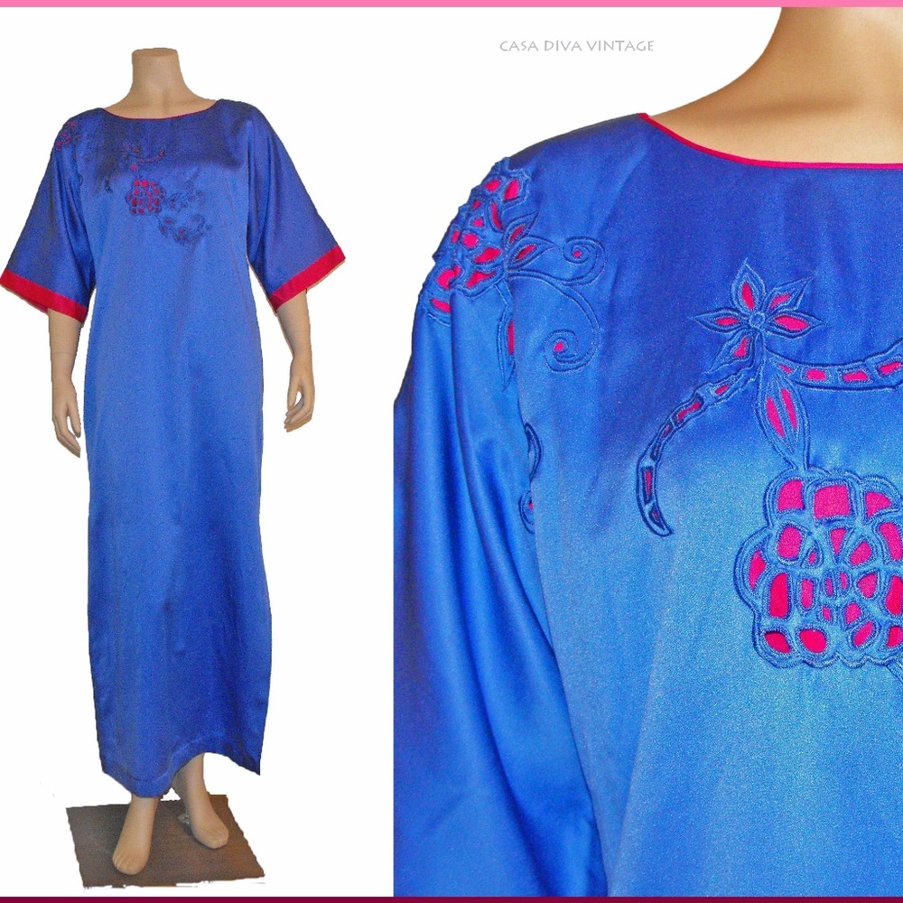 Christian Dior Vintage 1980’s Loungewear Gown