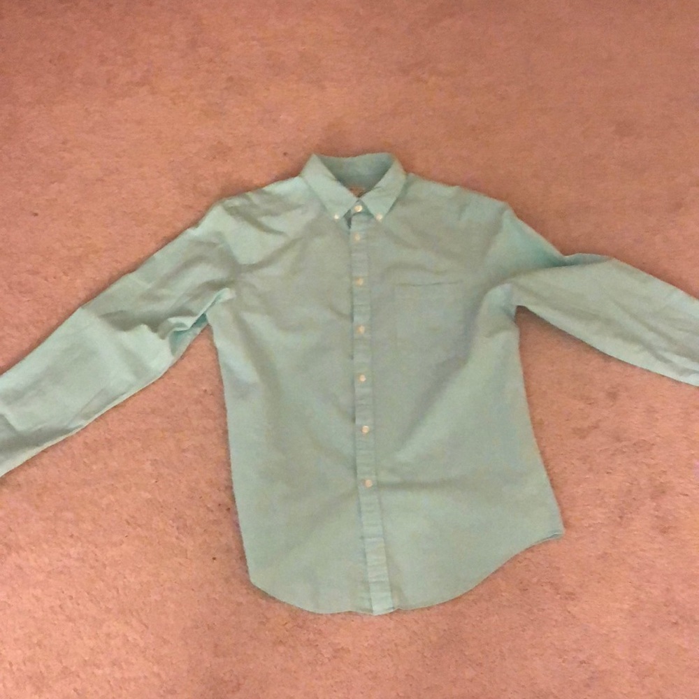 Teal Merona dress shirt.