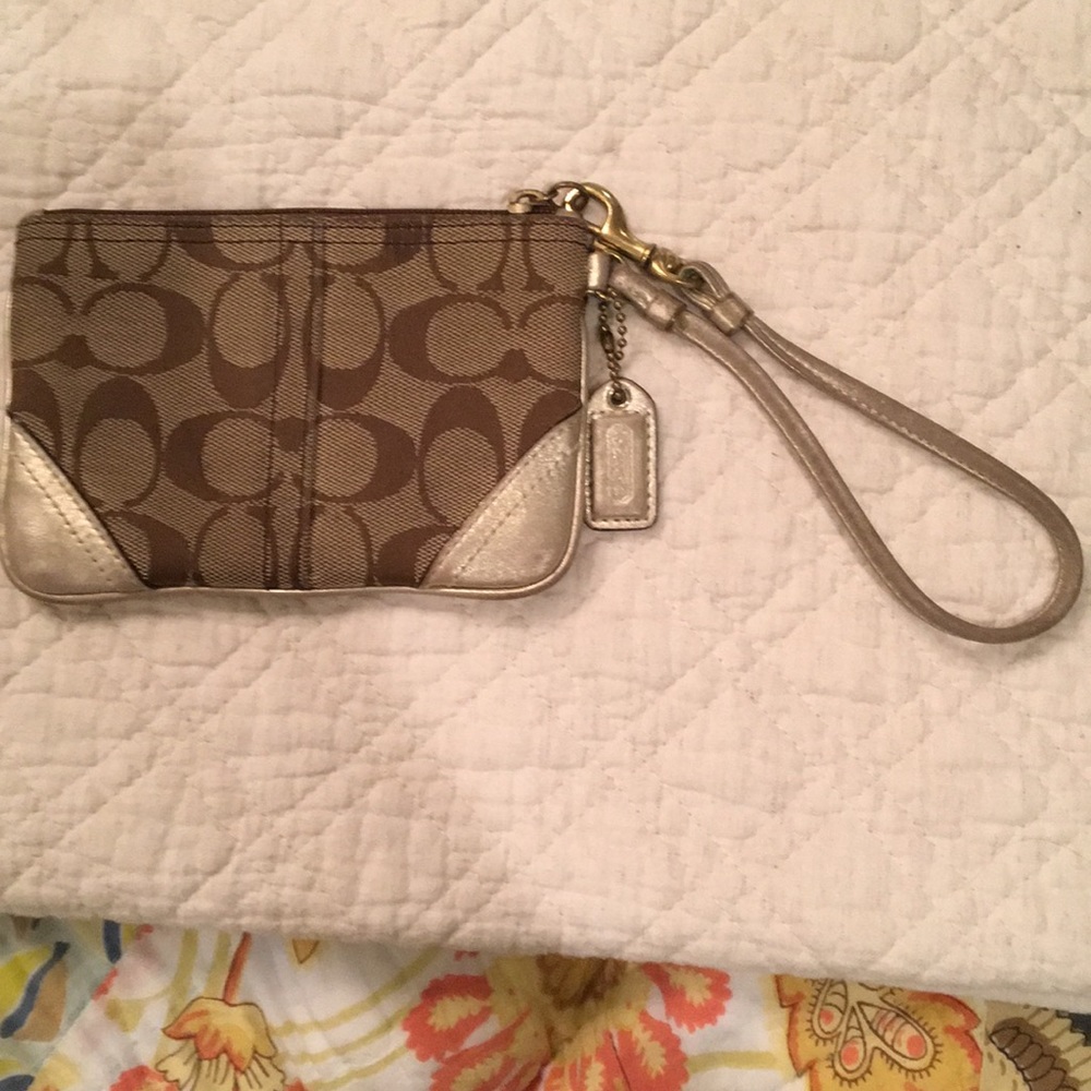 Coach wristlet