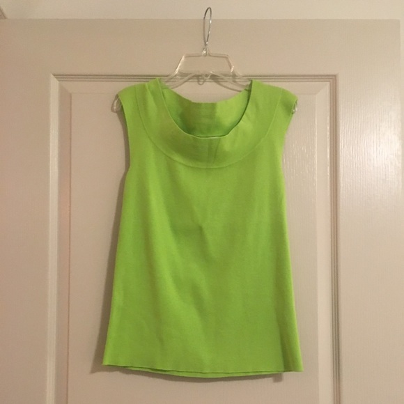 Banana Republic Tops - Banana Republic Lime Green Tank