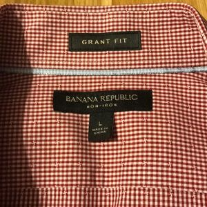Banana Republic Men’s Grant Fit Dress shirt