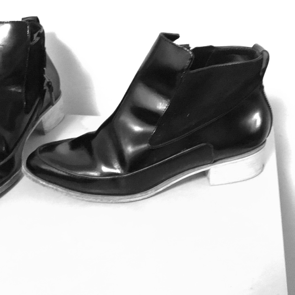 Derek Lam Suede and Leather Ankle Boots