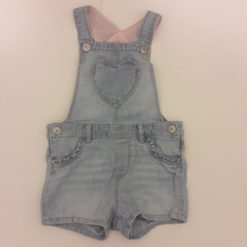H&M denim overalls