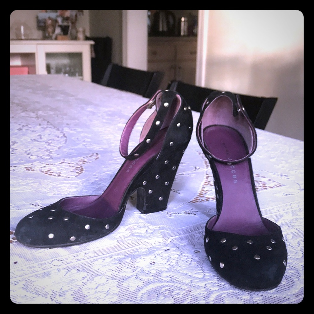 Marc by Marc Jacobs ankle strap wedges
