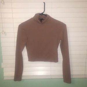 Stylish Brown Forever21 Turtleneck